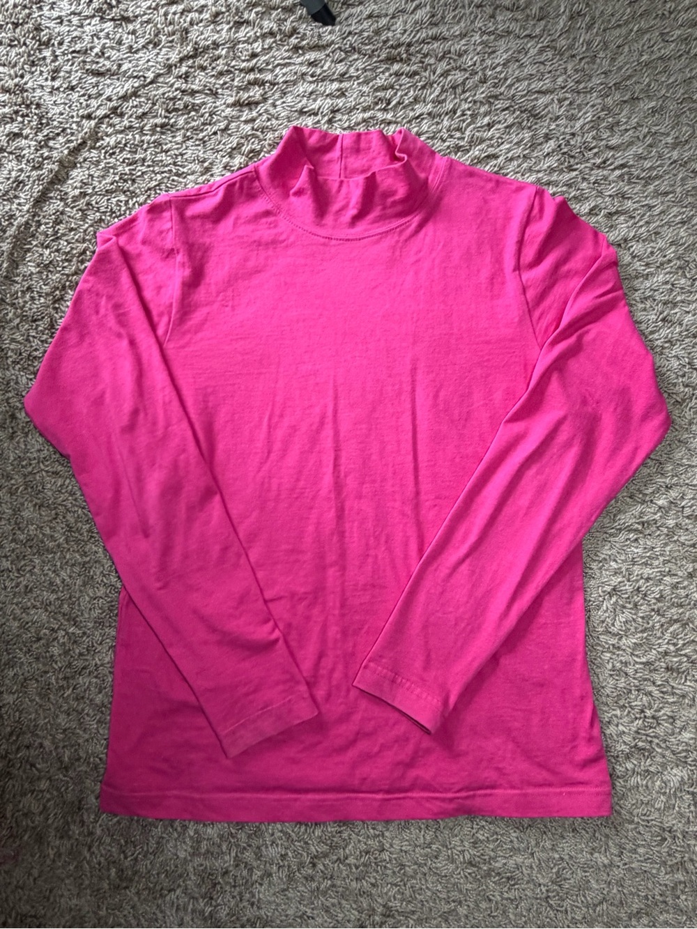 Marisa Christina Pink Long Sleeve Mock Neck